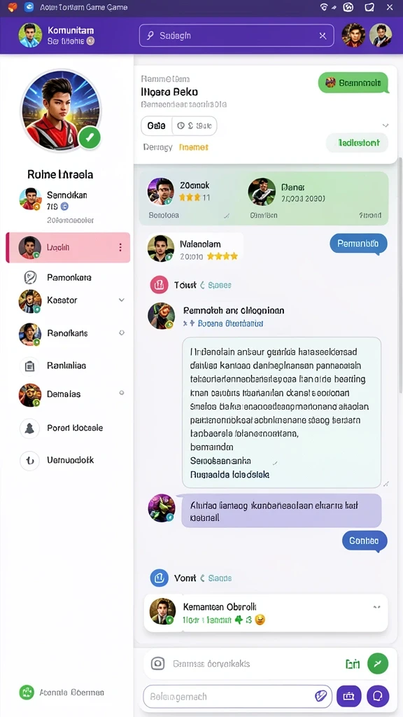 Visual yang memukau dengan efek animasi yang halus.
