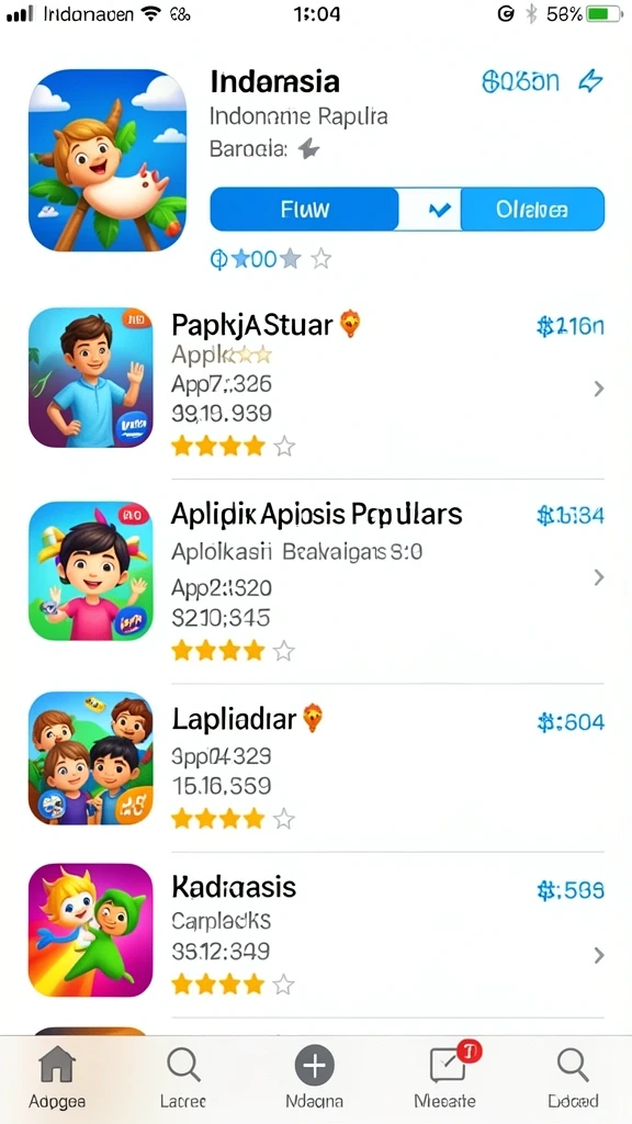 Screenshot menampilkan tampilan awal game yang menarik.