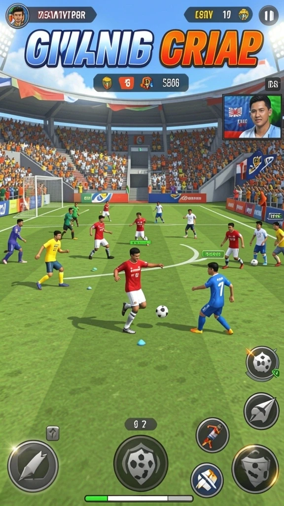 Tampilan awal game yang menarik dan intuitif.