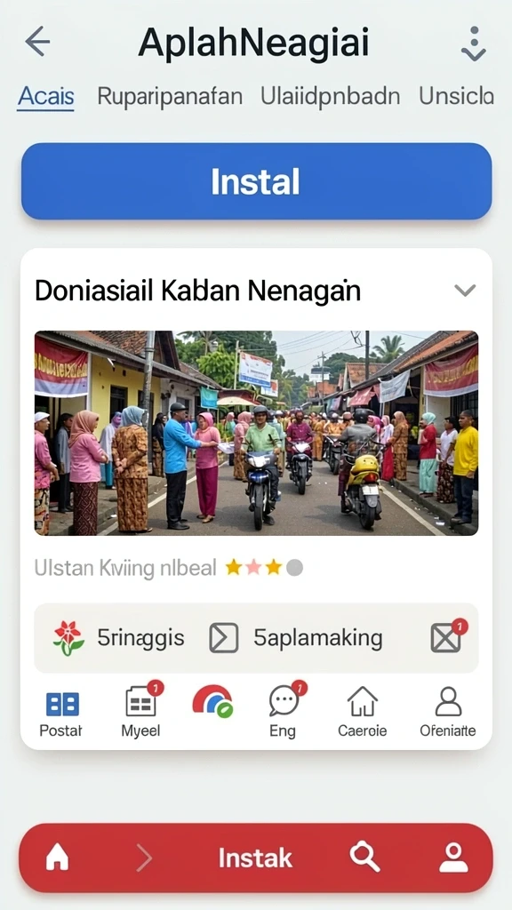 Screenshot menampilkan tampilan antarmuka yang menarik dan user-friendly.