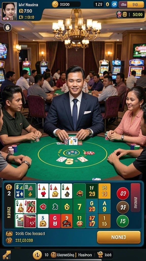 Tampilan utama AT777 yang menarik.
