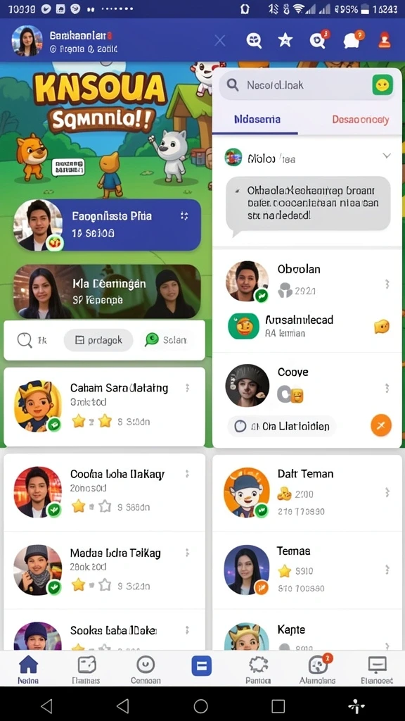 Momen seru saat berkompetisi di level tinggi.