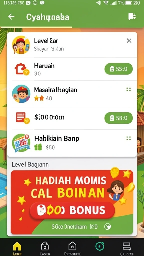 Salah satu level menantang di BEBASMAX.