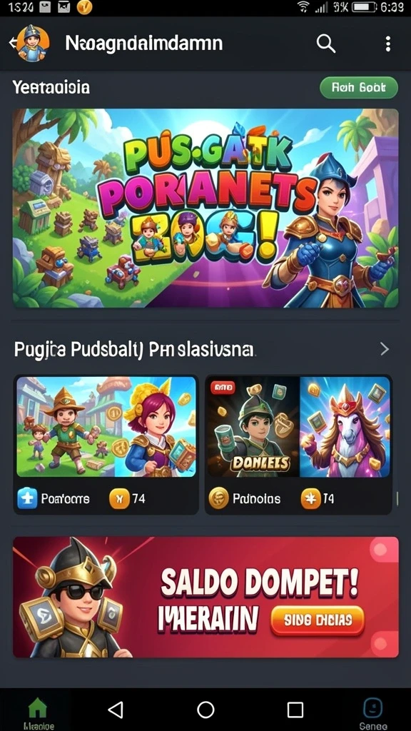 Tampilan antarmuka yang menarik dan user-friendly.