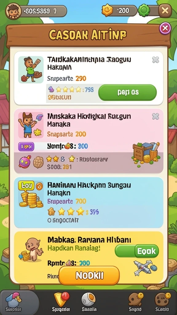 Mode multiplayer yang memikat untuk permainan sosial.