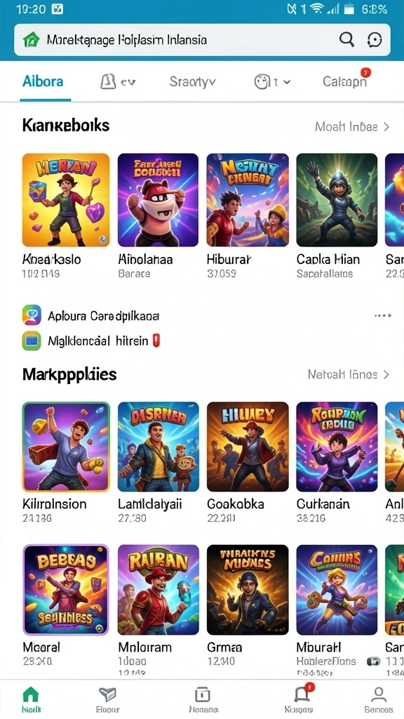 Tampilan antarmuka yang menarik dan mudah digunakan.
