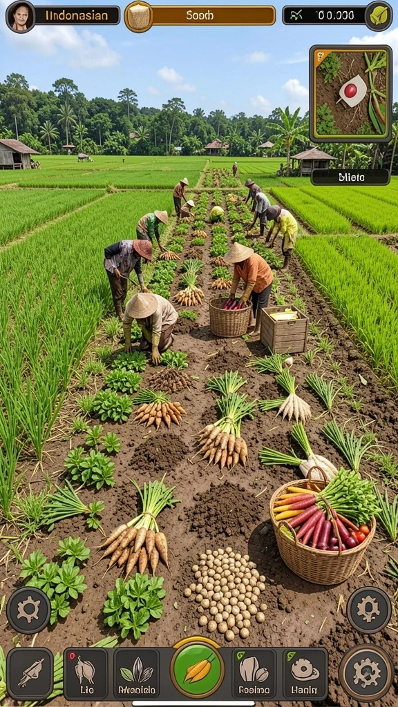 Fitur chat interaktif untuk berkomunikasi dengan pemain lain.