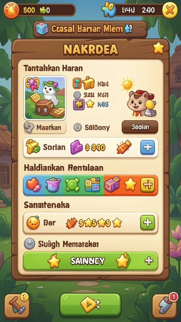 Mode multiplayer yang mengasyikkan dan seru.