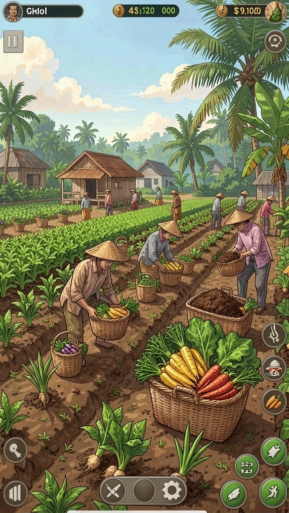Screenshot level seru dengan tantangan menarik.
