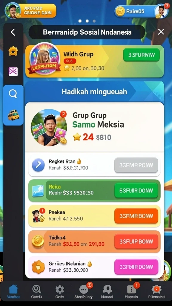 Karakter unik yang bisa Anda pilih di ID678.