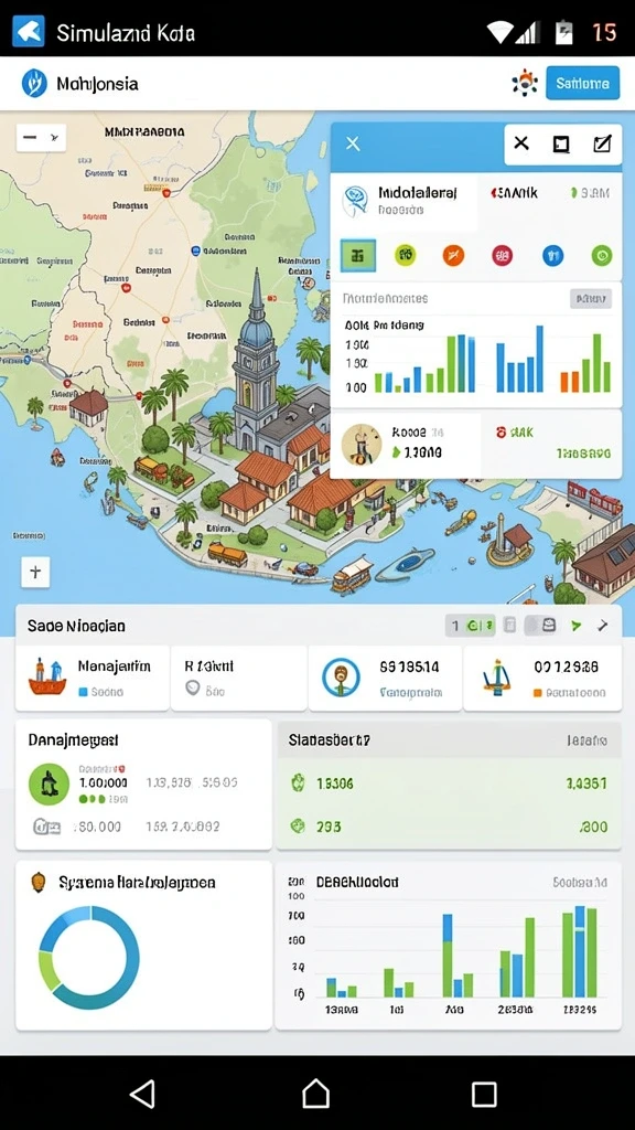 Pilihan permainan yang beragam dan menarik.