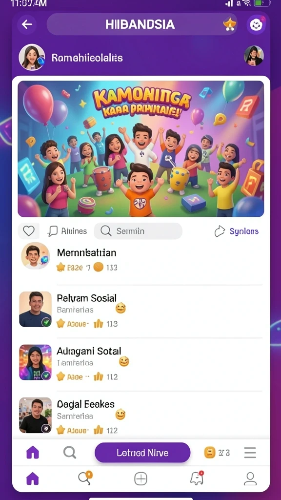 Leaderboards untuk bersaing dengan teman-teman.