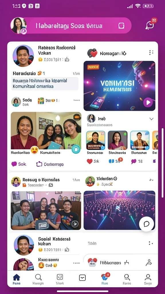 Pengalaman multiplayer yang seru dan interaktif.
