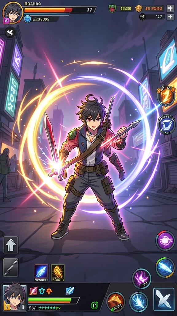 Gameplay seru di level menantang MEGAIDR.