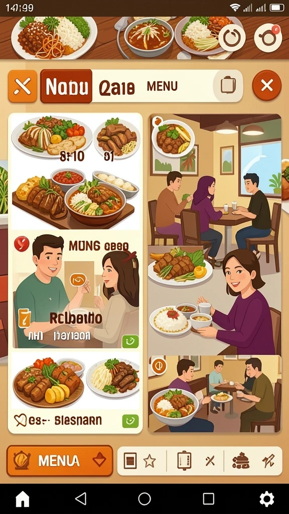 Tampilan antarmuka yang ramah pengguna.