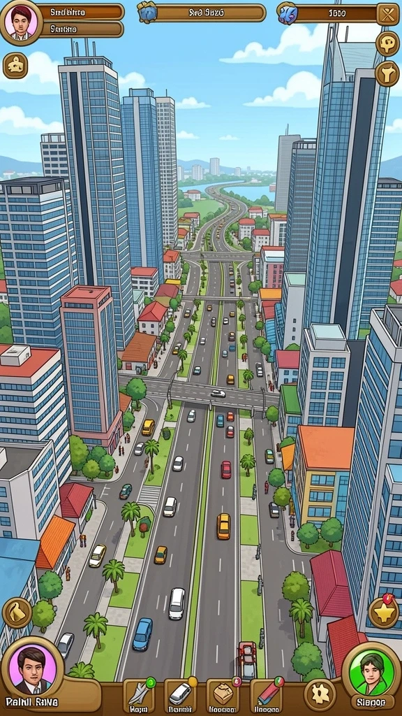 Tampilan mode multiplayer yang intens dan seru.