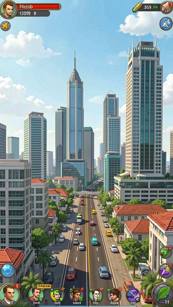 Beragam karakter yang bisa dipilih oleh pemain.