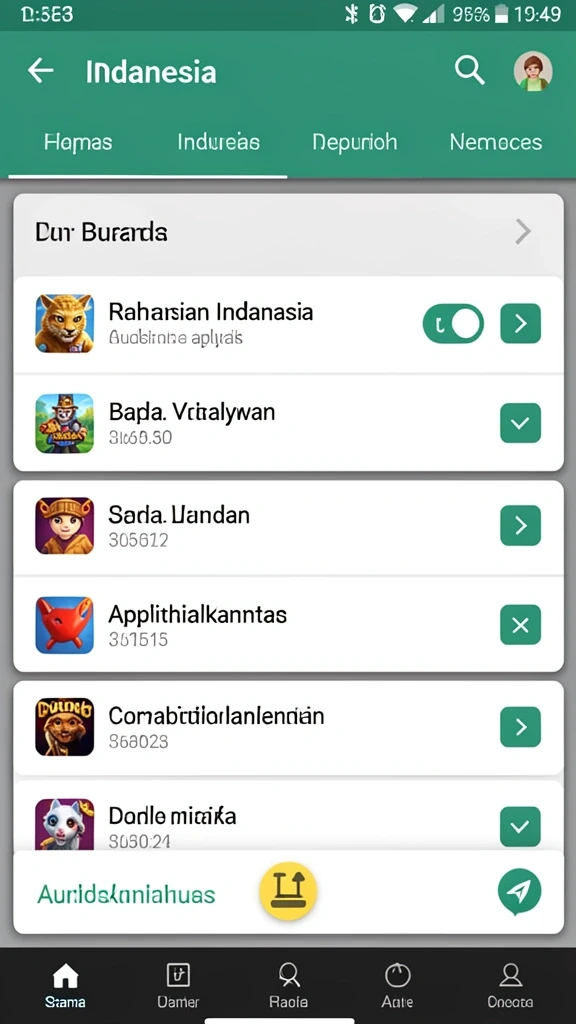 Karakter unik dengan kemampuan khusus.