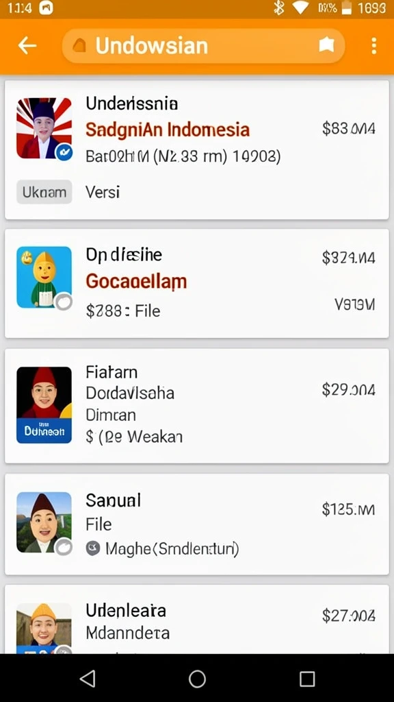 Tampilan awal yang menarik dan intuitif.