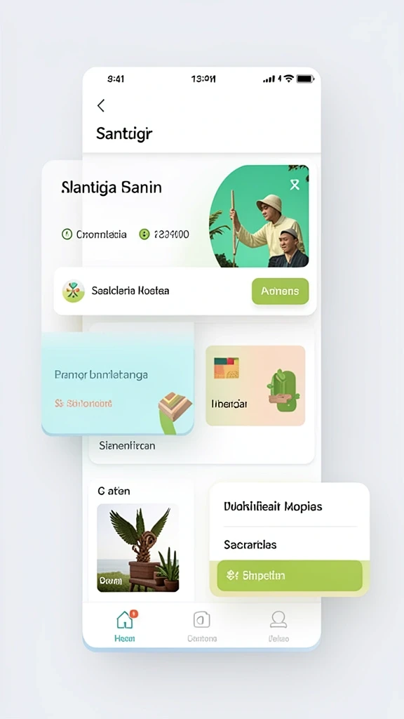 Tampilan antarmuka yang menarik dan intuitif.