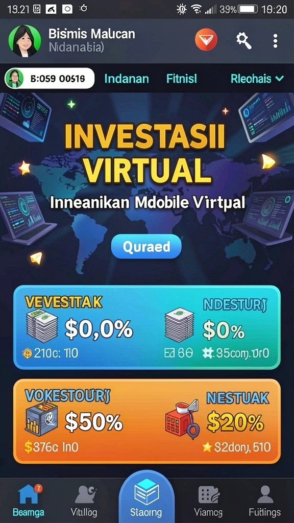 Tangkapan layar dari gameplay RPYYY yang mendebarkan.
