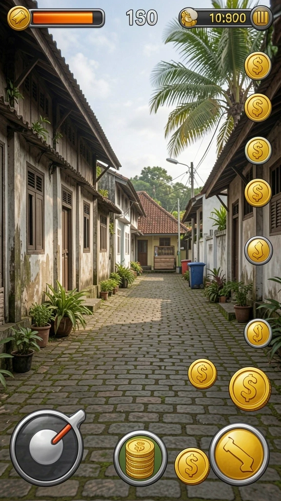Tangkapan layar memperlihatkan pengalaman multiplayer yang seru.