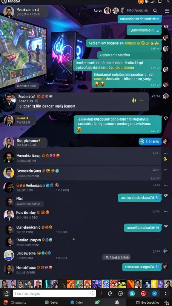 Tema permainan yang beragam dan menarik.