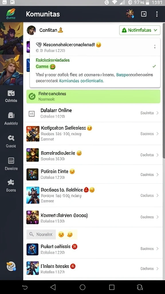 Screenshot dari perjalanan seru di level pertama.
