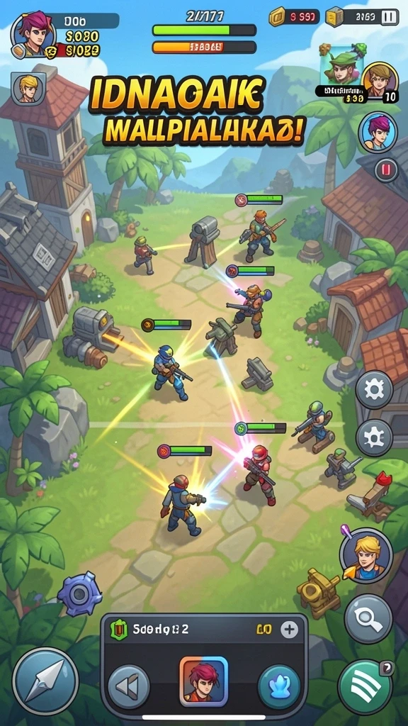 Mode permainan multiplayer yang seru dan kompetitif.