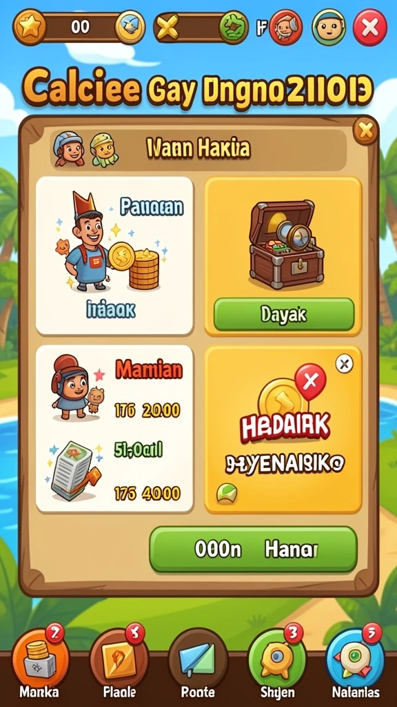 Beragam misi menarik menunggu Anda.
