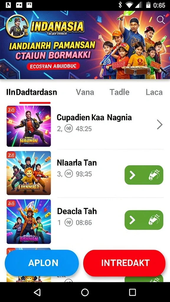Pengalaman bermain yang mengasyikkan dan interaktif.